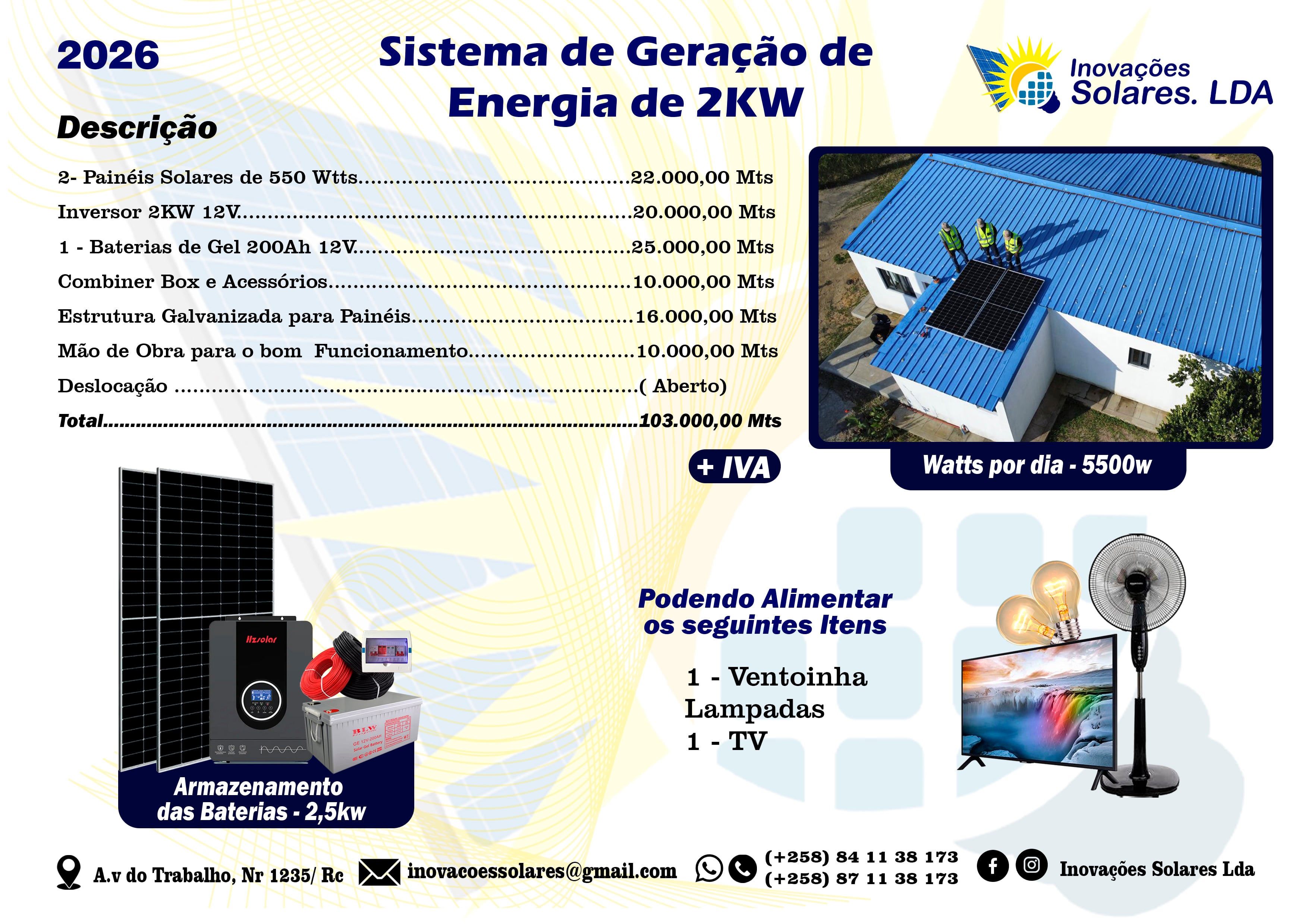 Painéis Solares de Alta Eficiência