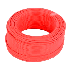 Cabo Solar Vermelho 6mm 1m